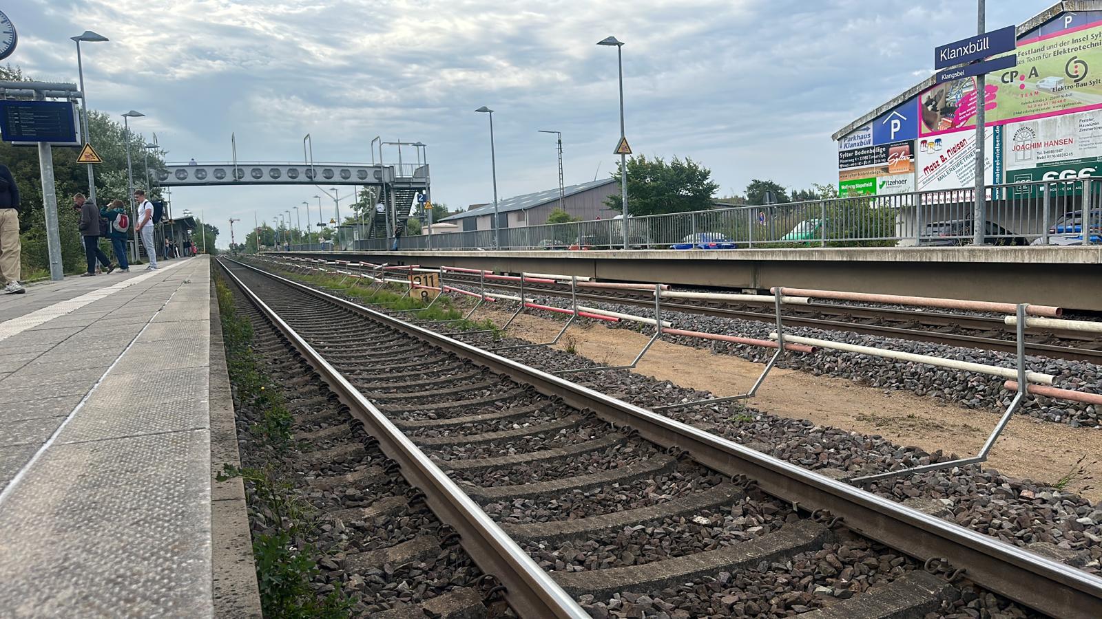 Bahnstrecke Westerland - Hamburg gesperrt