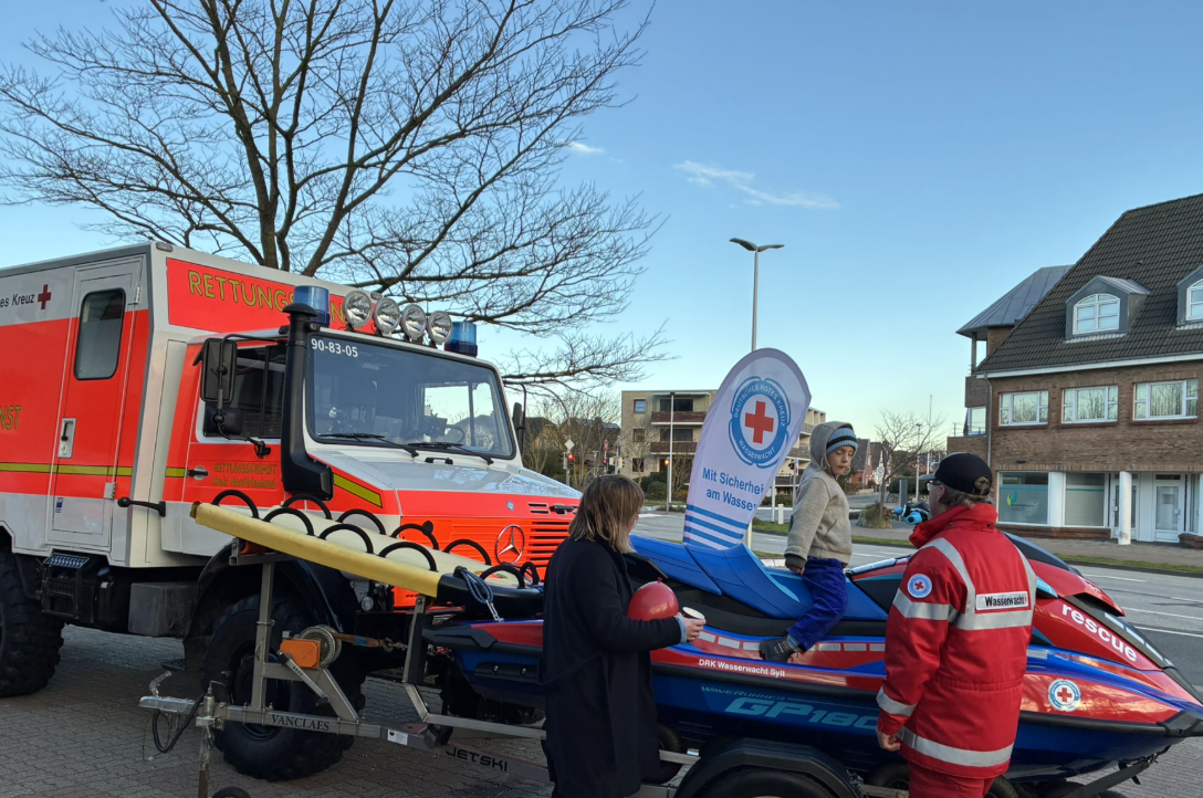 DRK-Wache Westerland: Großer Besucherandrang beim Tag der offenen Tür